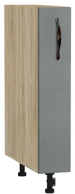 BlanKit D15C Sonoma+Concrete gray.352 M2 Skapis