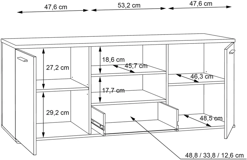 TV-alus Lucyko JCKT131