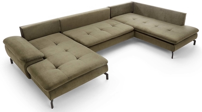 Stūra dīvāns U veida Vespa U