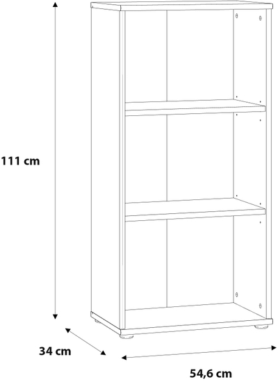 Plaukts / skapis Baseline BLPR313