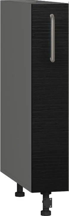 Кухонный шкаф модульной системы BlanKit D15C Graphite+OakBlack.381 U4