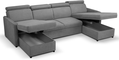 Stūra dīvāns U veida Barcelo XL