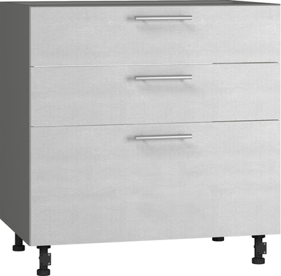 Кухонный шкаф модульной системы BlanKit D80.s3 Graphite+Concrete cream.353