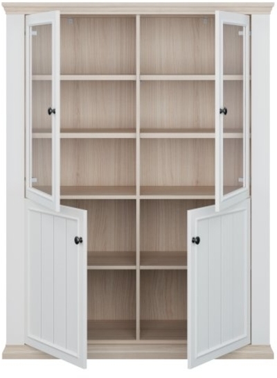 Plaukts ar stiklu / vitrīna Pontypool PNTV512