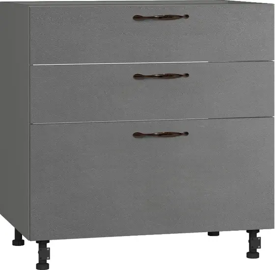 BlanKit D80.s3 Graphite+Concrete gray.352 M2 Skapis