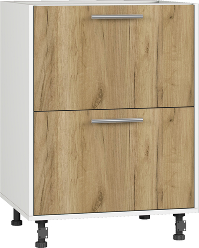 BlanKit D60.Ts2 White+OakKraftGold.MК003