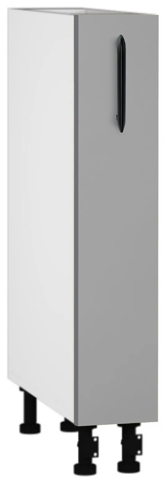 Köögikapp BlanKit D15C White+GreyQuartz.M306 M