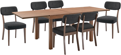 Laud ja toolid Polar 6912BBH/ 6 Prato 3836