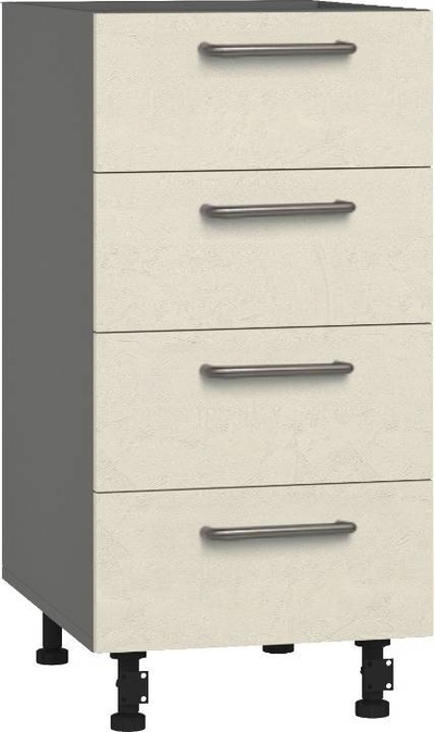 BlanKit D40.s4 Graphite+CementAlmonds.M283 U4