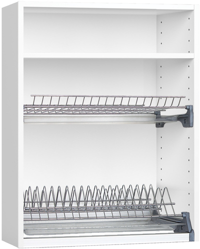 Skapis BlanKit G60.1.D White+CementAlmonds.M283