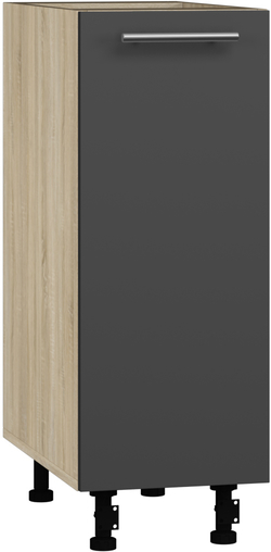Кухонный шкаф модульной системы BlanKit D30 Sonoma+Graphite.M702