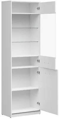 Витрина / полка со стеклом Nepo Plus REG1D1W