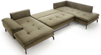 Stūra dīvāns U veida Vespa U