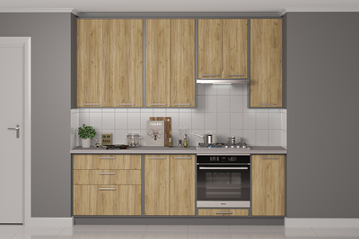 Кухонный комплект / гарнитур BlanKit 240M1 Oak Kraft Gold G