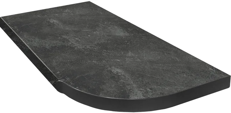 Black Concrete K205 1845x600x38mm RS A