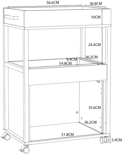 Teenindavad kärud Home Bar HMBK208