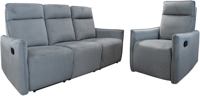 Dīvāns ar krēsliem Bellagio 3RR1R