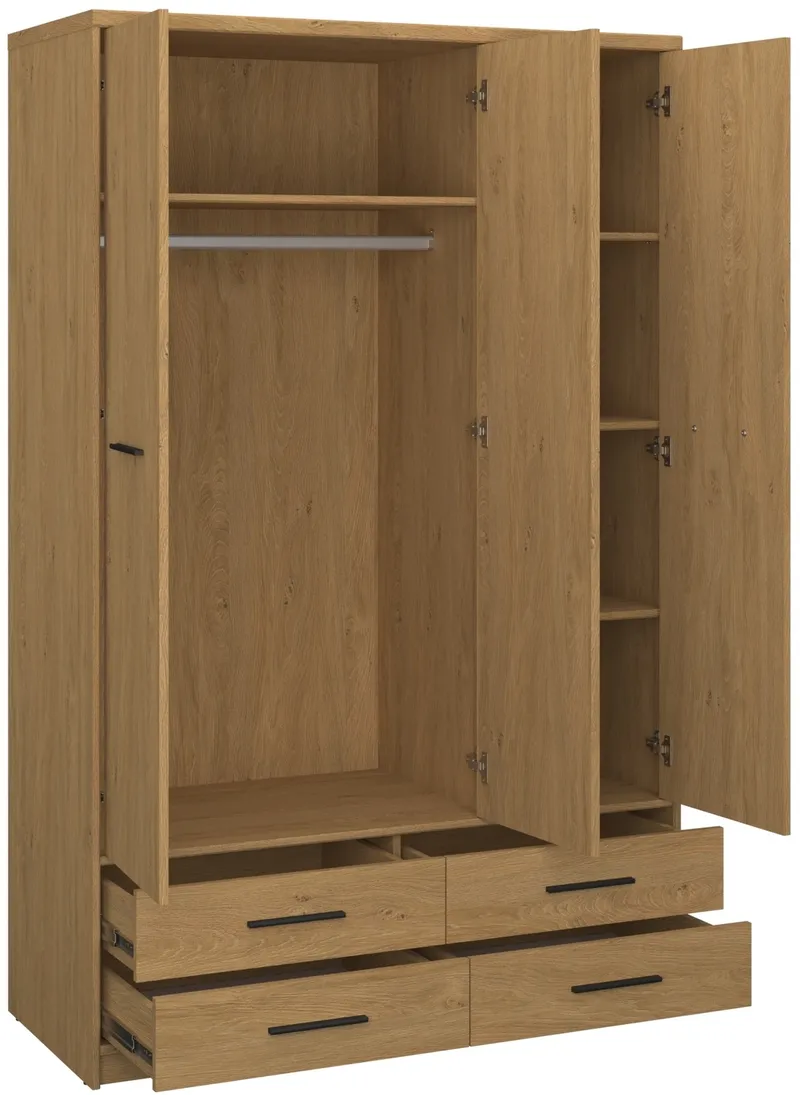 Drēbju skapis Pavi 3D4S