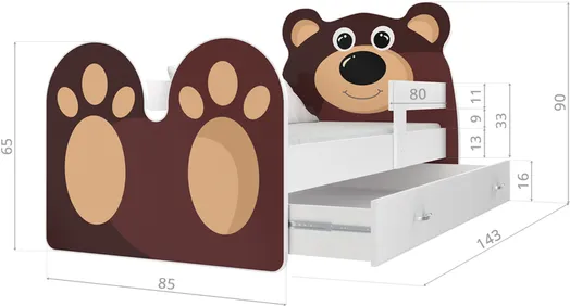 Кровать Bear 180x80