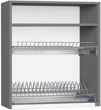 Skapis BlanKit G80.D Graphite+GreyQuartz.M306 R128