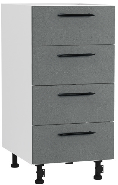 BlanKit D40.Ts4 White+Concrete gray.352 M