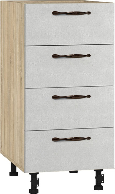 Кухонный шкаф модульной системы BlanKit D40.Ts4 Sonoma+Concrete cream.353 M2