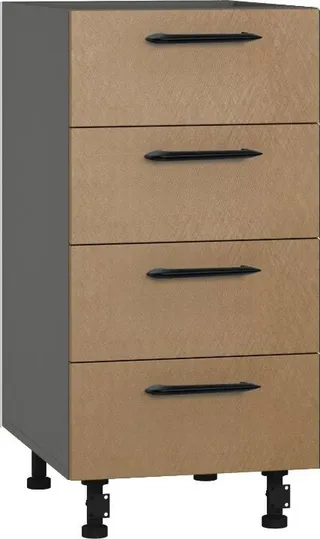 BlanKit D40.Ts4 Graphite+BrushCaramel.M378 M