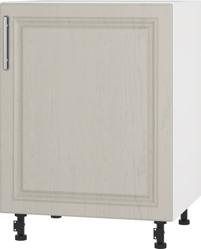 Кухонный шкаф модульной системы BlanKit D60.1 White+GreyLight.F338 R128