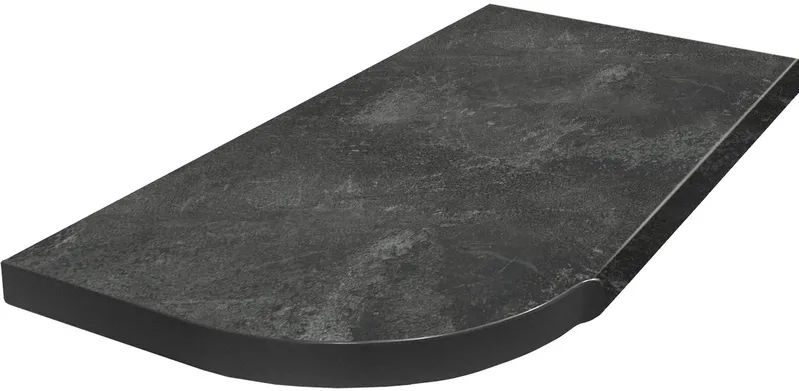 Black Concrete K205 1845x600x38mm RS A