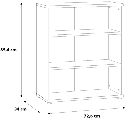 Plaukts / skapis Baseline BLPR211