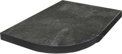 Столешница / соеденения / профиль Black Concrete K205 1000x600x38mm RS