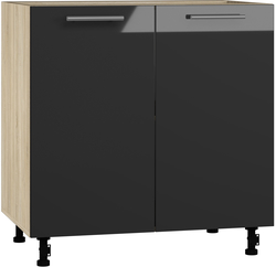 Кухонный шкаф модульной системы BlanKit D80 Sonoma+Graphite.G399