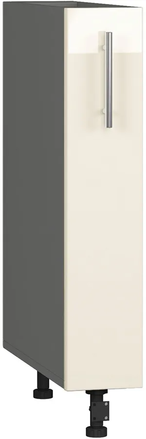 Köögikapp BlanKit D15C Graphite+Beige.G406