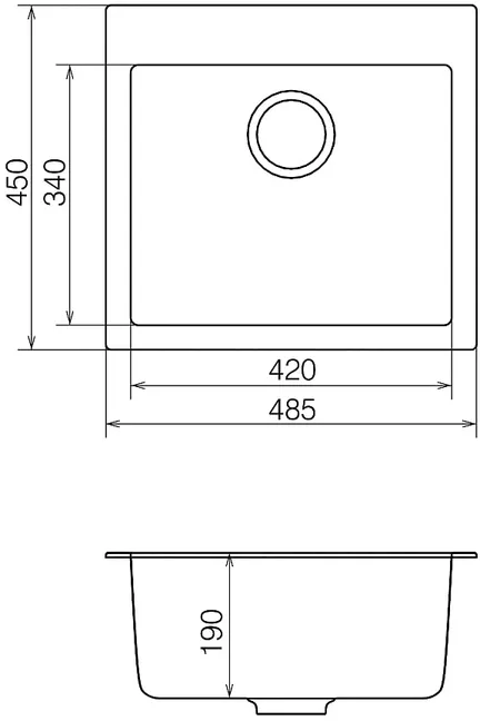 Раковина Orman OMP 01.49