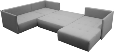 Stūra dīvāns U veida Aspen Bis