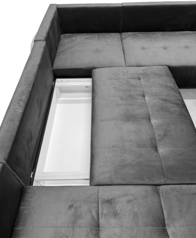 Stūra dīvāns U veida Aspen Bis