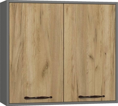 Köögikapp BlanKit G80.D Graphite+Oak Kraft Gold К003 M2