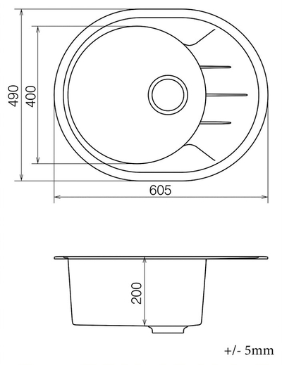 Раковина Sity SMO 02.61