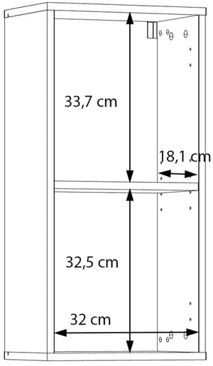 Plaukts / skapis Lokko LKXH111