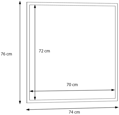 Spogulis / Spoguļgaldiņš Alice Springs ACSD02