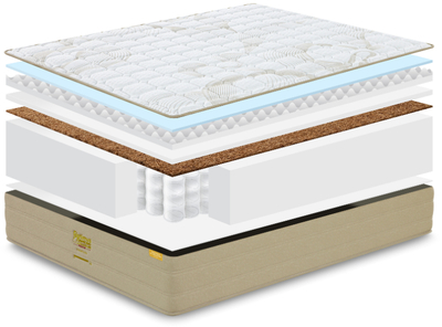120*200*29 Premium Pocket Coco Memory 2545C