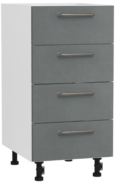 BlanKit D40.Ts4 White+Concrete gray.352 U4