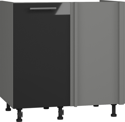 Кухонный шкаф модульной системы BlanKit D80NK Graphite+Graphite.G399