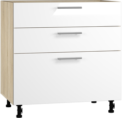 Кухонный шкаф модульной системы BlanKit D80.s3 Sonoma+White.G382