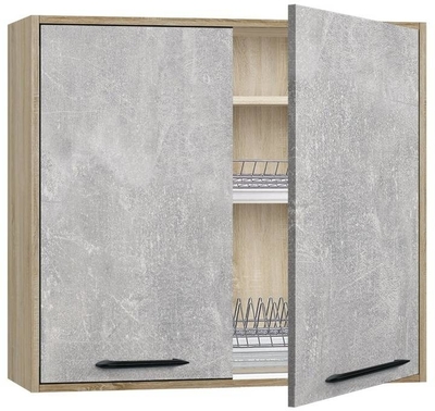 Köögikapp BlanKit G80.D Sonoma+Industrial SG M