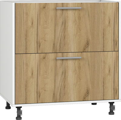 BlanKit D80.s2 White+OakKraftGold.MК003