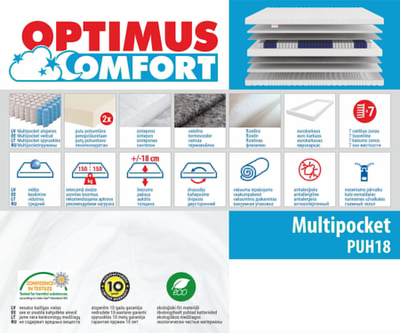 140*200 Mulltipocket PUH18
