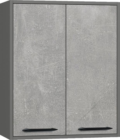 Skapis BlanKit G60.D Graphite+Industrial SG M