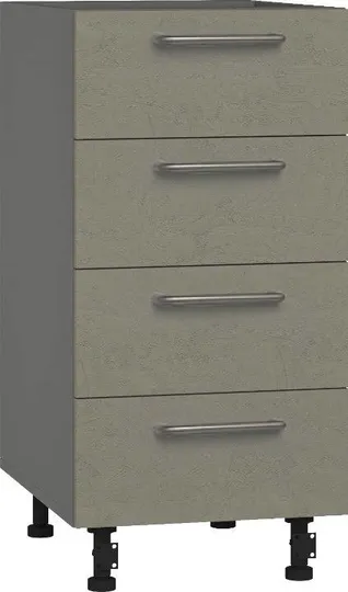 BlanKit D40.Ts4 Graphite+Cement Gothic.M389 U4