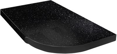 Galda virsma / Sienas panelis Black Andromeda 1245x600x38mm A